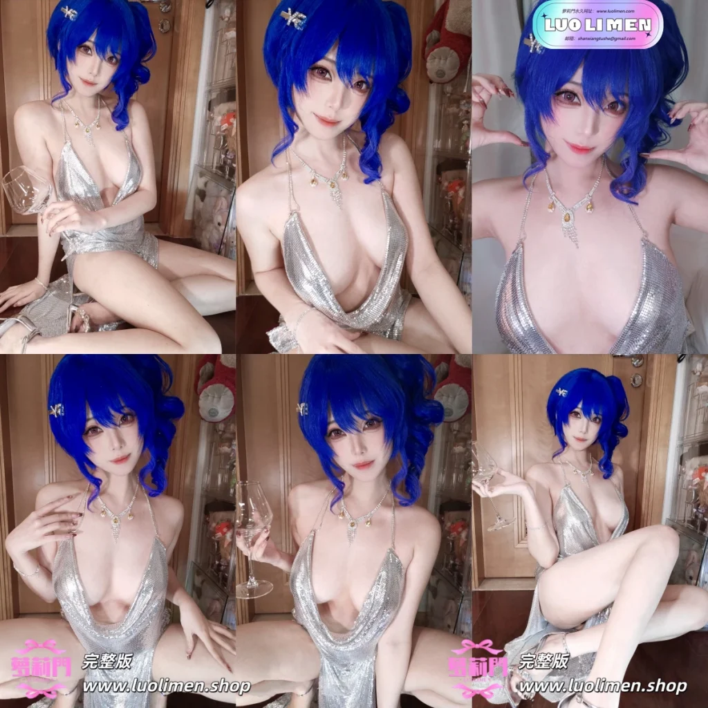 蜜汁猫裘 NO.123 碧蓝航线 圣路易斯礼服自拍 [16P1V-1.23GB]-人兽大战